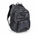 Bagmaster školní dvoukomorový batoh ZIPSTER 25 B – šedý