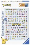 Ravensburger Puzzle - Prvních 151 Pokémonů 500 dílků