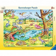 Ravensburger Puzzle Dinosauři 12 dílků