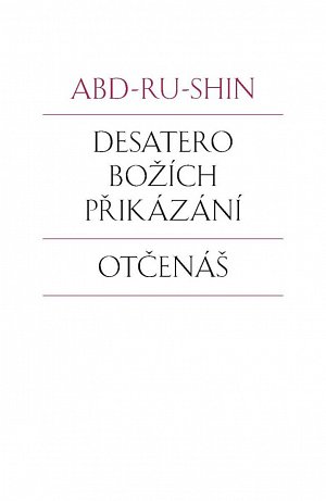 Desatero Božích přikázání, Otčenáš, 5.  vydání