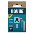 Novus tenké, drátové sponky typ A, 53 F/18 mm, Super Hard, 800 ks