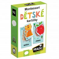 HEADU: Montessori - Dětské kartičky