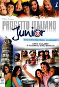 Progetto Italiano Junior 1 Libro di classe e Quaderno degli esercizi + CD Audio + DVD