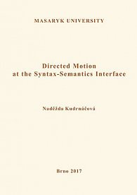 Directed Motion at the Syntax-Semantics Interface, 1.  vydání