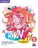 Own it! 2 Teacher´s Book with Digital Resource Pack