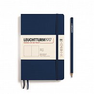 Leuchtturm1917 Zápisník Navy Softcover B6+ čistý