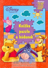 Medvídek Pú - knížka puzzle