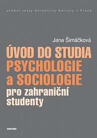 Úvod do studia psychologie a sociologie pro zahraniční