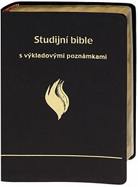 Studijní bible (kůže) s výkladovými poznámkami