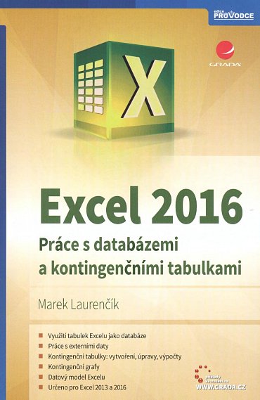 Náhled Excel 2016 - Práce s databázemi a kontingenčními tabulkami