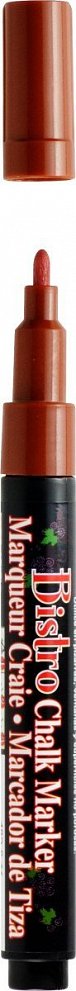 Marvy 482-6 Křídový popisovač hnědý 2 mm