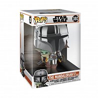 Funko POP TV: SW The Mandalorian - 10" Mandalorian (w/chrome armour)