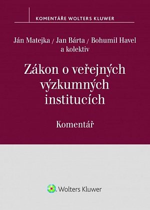 Zákon o veřejných výzkumných institucích - Komentář