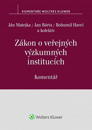 Zákon o veřejných výzkumných institucích - Komentář