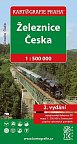 Železnice Česka 1 : 500 000, 2.  vydání