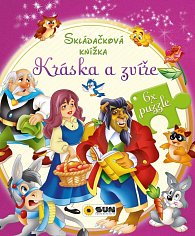 Kráska a zvíře - Skládačková knížka