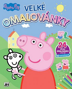 Peppa Pig - Velké omalovánky