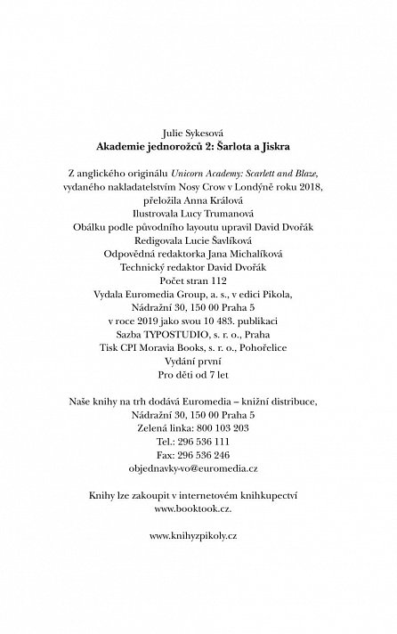 Náhled Akademie jednorožců: Šarlota a Jiskra