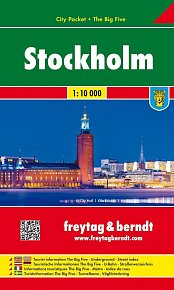 PL 92 CP Stockholm 1:10 000 / kapesní plán města