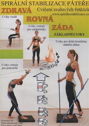 Spirální stabilizace páteře - Zdravá rovná záda - DVD