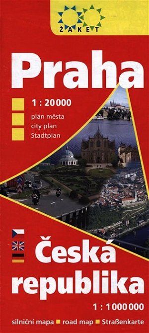 Praha 1:20 000 + Česká republika 1:1 000 000