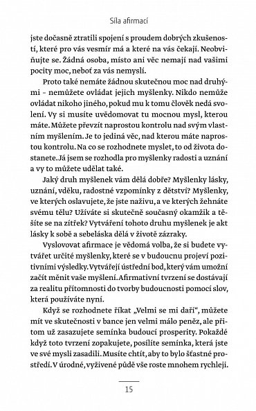 Náhled 21 dní mistrovských afirmací