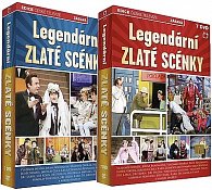Legendární zlaté scénky (Menšík, Holzmann, Sovák, Cízler, Nekuda a další) - 14 DVD