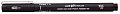 UNI PIN CS1 liner se seříznutým hrotem, 1,0 mm, černý
