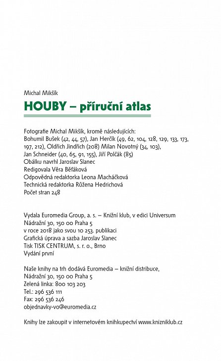Náhled Houby – příruční atlas