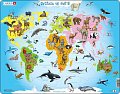 Puzzle MAXI - Zvířata ve světě/28 dílků