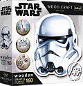 Puzzle Wood Craft Origin Star Wars: Helma stormtroopera 160 dílků