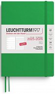 Weekly Planner & Notebook 2026 Medium (A5) 18 Months Spring Leaf