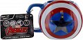 Marvel Avengers Hrnek - Kapitán Amerika Shield 300 ml