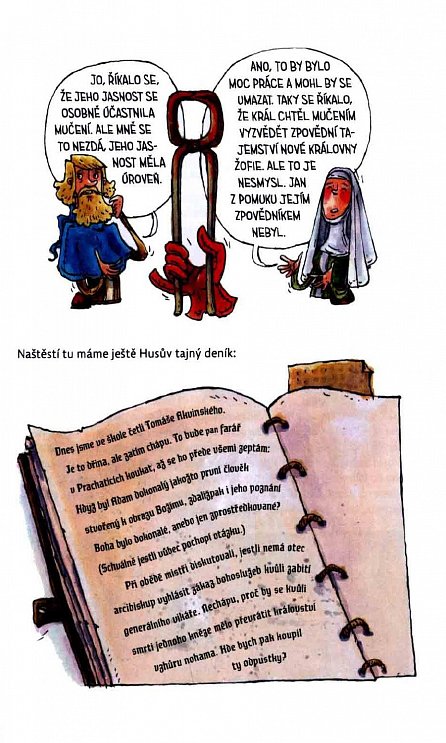 Náhled Jan Hus očima krejčího Ondřeje a panny Anežky