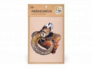 Nažehlovačka M 026 - Muflon hlava