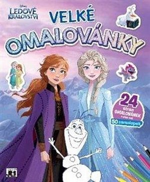 Ledové království - Velké omalovánky