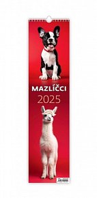 Kalendář nástěnný 2025 - Mazlíčci