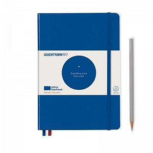 Zápisník Royal Blue A5 Medium Bauhaus Edition tečkovaný