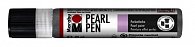 Marabu Pearl Pen Tekuté perly třpytivé - stříbrná 25 ml