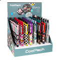 Colorino gelové pero CoolPack Fashion, 48 ks, modrá náplň, displej - 48ks