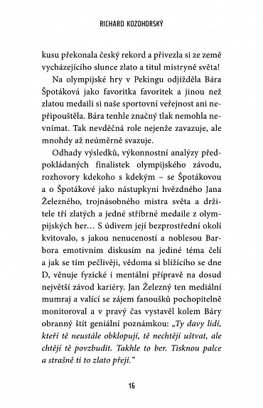 Náhled Barbora Špotáková - Zlatá královna