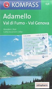 Adamello,Val di Fumo,Val Genova 638 / 1:25T NKOM