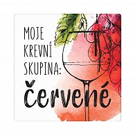 Podtácek - Krevní skupina