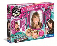 Crazy Chic - Kosmetické zrcadlo s LED osvětlením a šminkami