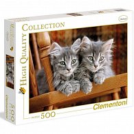 Clementoni Puzzle Koťata / 500 dílků