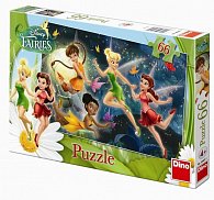 Fairies: Tanec s motýly - puzzle 66 dílk