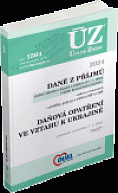 ÚZ 1564 Daně z příjmů, 2024