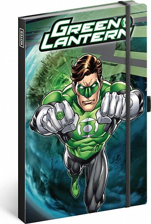 Notes - Green Lantern linkovaný, 13 × 21 cm