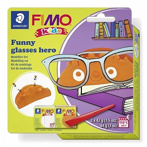 FIMO sada kids Funny - Hrdina s brýlemi