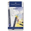 Faber - Castell Pastelky Goldfaber - plechová krabička 12 ks